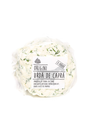 Urdă cu mărar, din lapte de capră